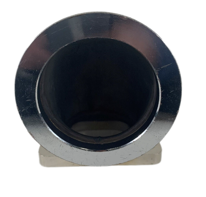 90 Degree T24 Bolt to 2.5" Vband Turbo Charger Flange Adapter+Gasket