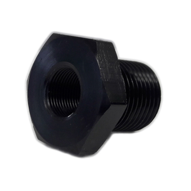 One 1 black aluminum oil filter with 12 28 to 34 16 threading Emusa one-1-black-aluminum-oil-filter-with-12-28-to-34-16-threading-emusa